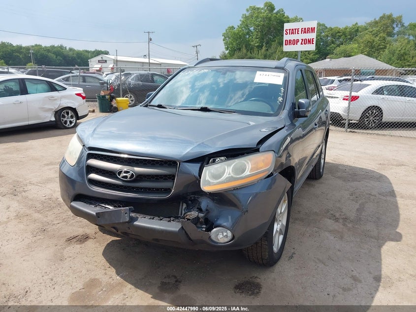 2008 Hyundai Santa fe VIN 5NMSH13E38H133247 IAAI salvage auction — FRONT END, Salvage (Indiana), sold $325 on 2026-07-29 (photo 6)