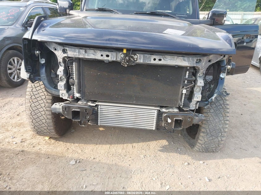 2021 Ford Bronco VIN 1FMEE5DP7MLA91974 IAAI salvage auction — FRONT END, Salvage Title, sold $12,200 on 2026-08-01 (photo 6)