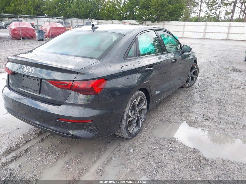 2023 Audi A3 VIN WAUAUDGY0PA040057 IAAI salvage auction — FRONT END, Salvage Title, sold $300 on 2026-07-23 (photo 4)