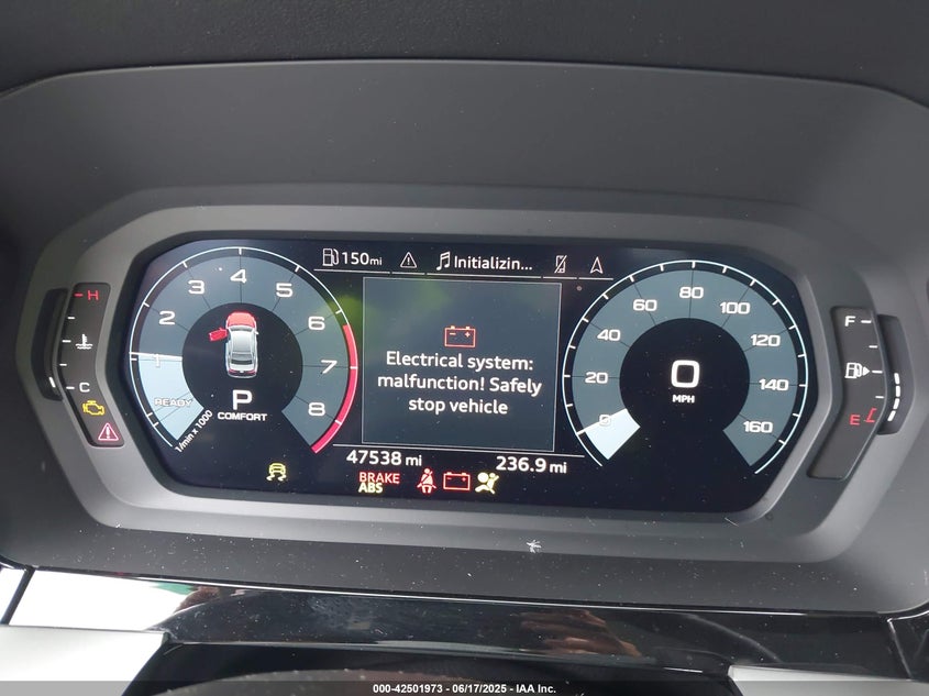 2023 Audi A3 VIN WAUAUDGY0PA040057 IAAI salvage auction — FRONT END, Salvage Title, sold $300 on 2026-07-23 (photo 7)