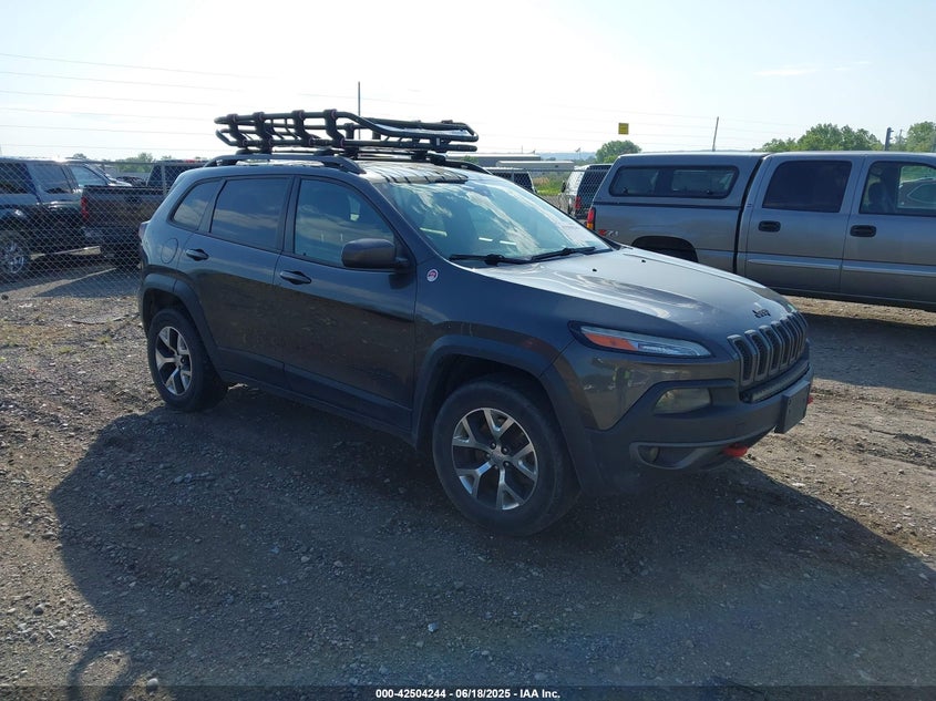 2015 Jeep Cherokee VIN 1C4PJMBS8FW735607 IAAI salvage auction — SIDE, Salvage (Montana), sold $1,500 on 2026-07-22 (photo 1)