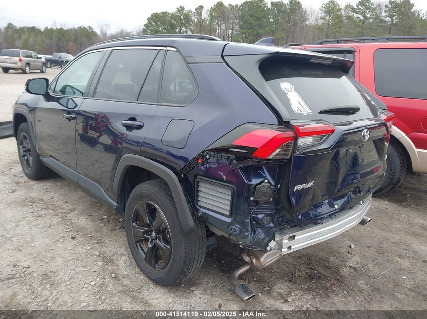 2021 Toyota Rav4 VIN 2T3W1RFV1MW161781 IAAI salvage auction — REAR END, Salvage (Indiana), sold $11,100 on 2026-07-23 (photo 3)