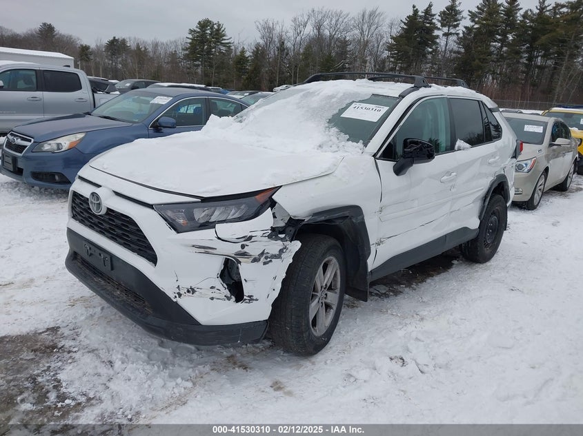 2021 Toyota Rav4 VIN 2T3F1RFV7MW231252 IAAI salvage auction — SIDE, Salvage Title, sold $7,800 on 2026-08-20 (photo 2)