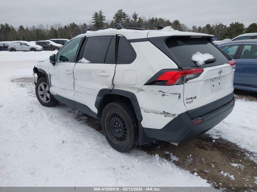2021 Toyota Rav4 VIN 2T3F1RFV7MW231252 IAAI salvage auction — SIDE, Salvage Title, sold $7,800 on 2026-08-20 (photo 3)