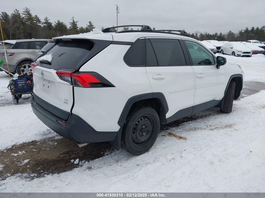 2021 Toyota Rav4 VIN 2T3F1RFV7MW231252 IAAI salvage auction — SIDE, Salvage Title, sold $7,800 on 2026-08-20 (photo 4)