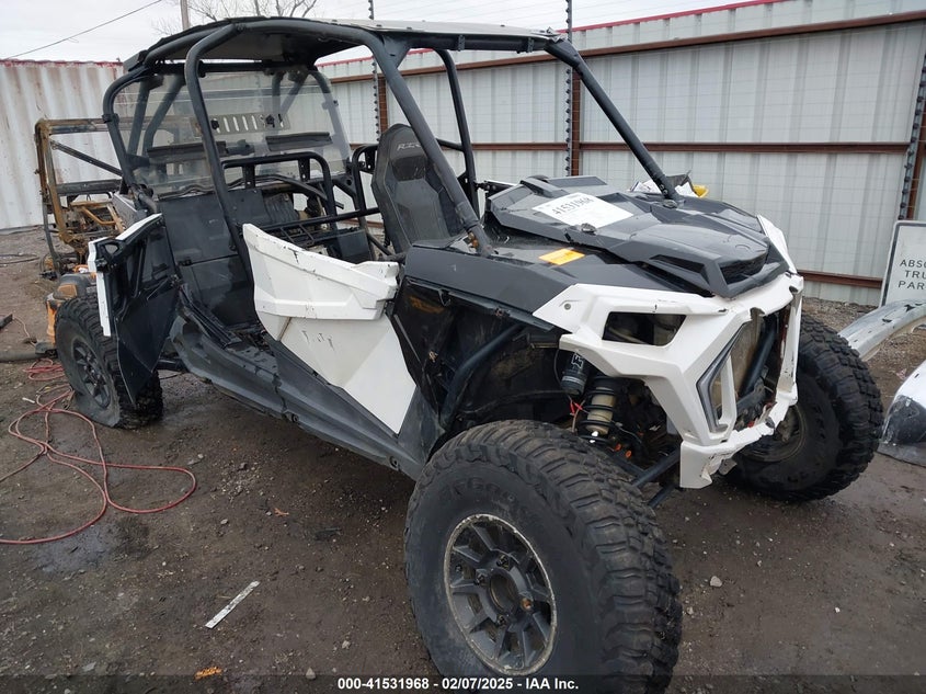 2016 Polaris RZR VIN 3NSVFE920GF464065 IAAI salvage auction — Side, Clear (Oklahoma), sold $1,650 on 2025-04-15 (photo 1)