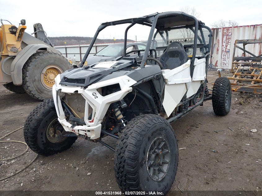 2016 Polaris RZR VIN 3NSVFE920GF464065 IAAI salvage auction — Side, Clear (Oklahoma), sold $1,650 on 2025-04-15 (photo 2)