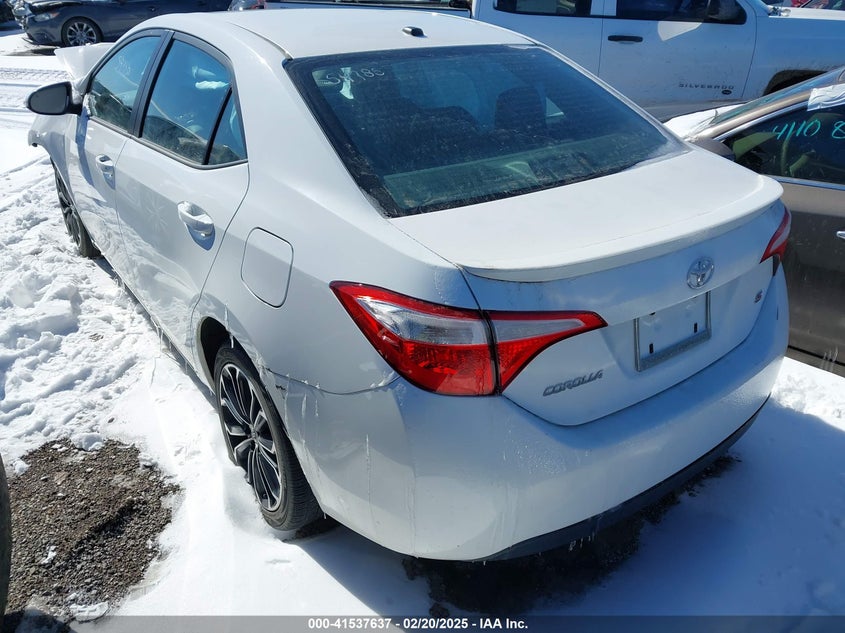 2016 Toyota Corolla VIN 5YFBURHE3GP460075 IAAI salvage auction — FRONT END, Junk (Oklahoma), sold $1,300 on 2026-07-07 (photo 3)