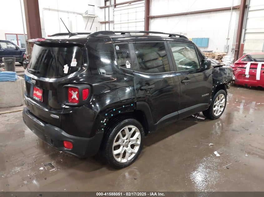 2015 Jeep Renegade VIN ZACCJBBT9FPB79784 IAAI salvage auction — FRONT END, Salvage Title, sold $25 on 2026-08-21 (photo 4)