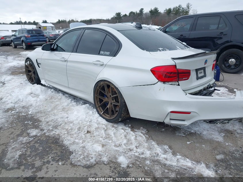 2016 BMW M3 VIN WBS8M9C59G5D31302 IAAI salvage auction — FRONT END, Salvage (New Hampshire), sold $6,100 on 2026-07-29 (photo 3)