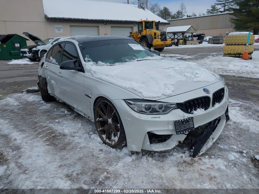 2016 BMW M3 VIN WBS8M9C59G5D31302 IAAI salvage auction — FRONT END, Salvage (New Hampshire), sold $6,100 on 2026-07-29 (photo 6)