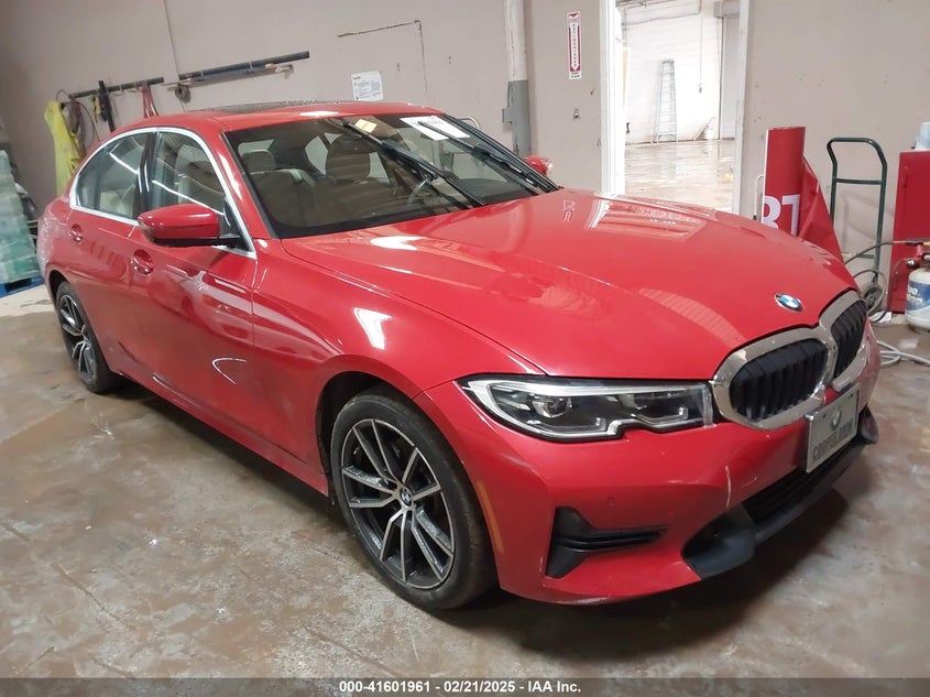2020 BMW 330I VIN WBA5R7C02LFH53563 — COPART salvage auction photo