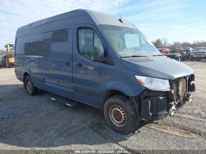 2019 MERCEDES-BENZ SPRINTER 2500 VIN WD4PF1CD3KP113345 — COPART salvage auction photo