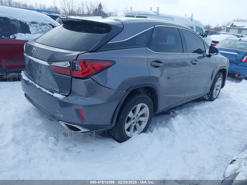 2016 Lexus Rx350 VIN 2T2BZMCA0GC014924 IAAI salvage auction — LEFT SIDE, Salvage Title, sold $10,250 on 2026-08-18 (photo 4)