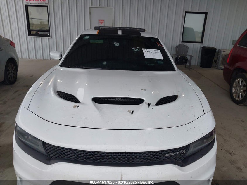 2018 Dodge Charger VIN 2C3CDXL92JH151864 COPART salvage auction — Vandalized, Salvage (Texas), sold $24,900 on 2025-04-25 (photo 6)