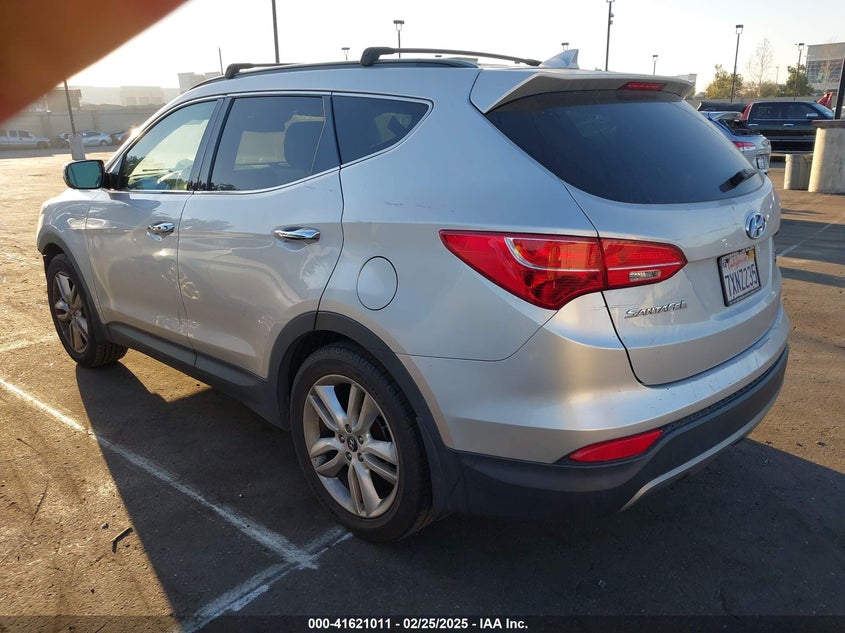 2014 Hyundai Santa fe sport VIN 5XYZU3LA1EG157068 IAAI salvage auction — RIGHT FRONT, Salvage Title, sold $2,000 on 2026-07-31 (photo 3)