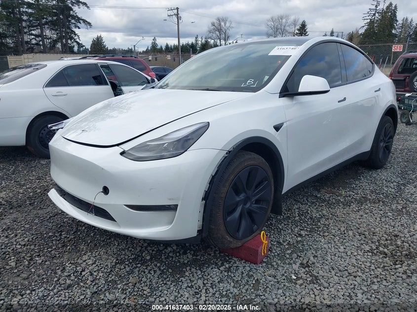2024 Tesla Model y VIN 7SAYGDEE5RF117892 IAAI salvage auction — FRONT END, Bill Of Sale (Washington), sold $13,725 on 2026-07-08 (photo 2)