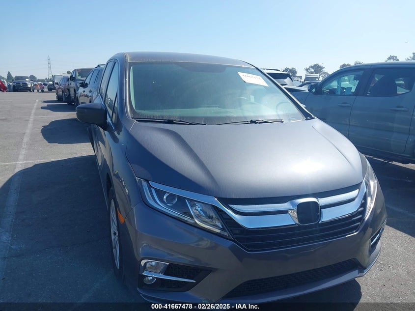2019 Honda Odyssey VIN 5FNRL6H24KB086490 — IAAI salvage auction photo