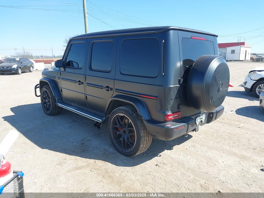 2024 Mercedes-benz G-class VIN W1NYC7HJ4RX491590 IAAI salvage auction — FRONT & REAR, Salvage (Tennessee), sold $117,000 on 2026-08-17 (photo 3)