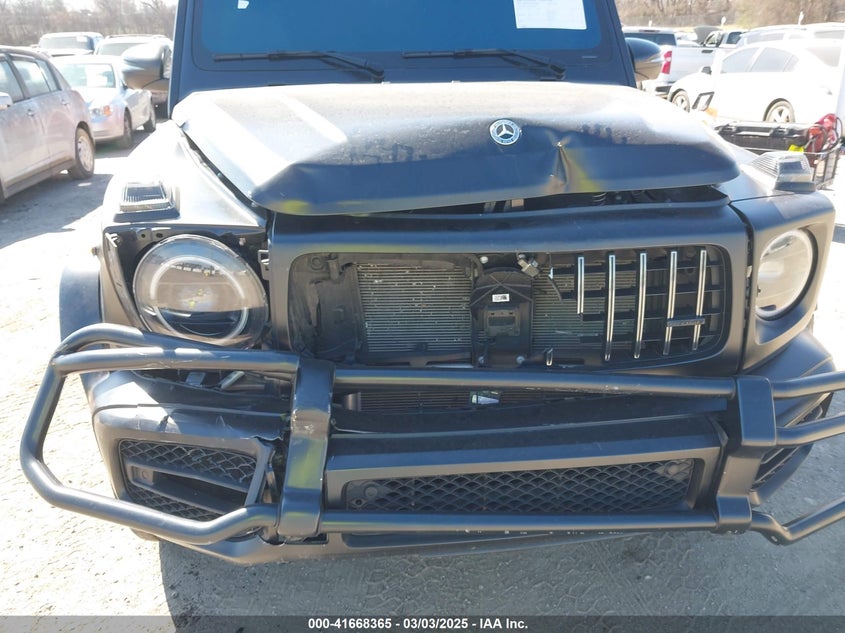2024 Mercedes-benz G-class VIN W1NYC7HJ4RX491590 IAAI salvage auction — FRONT & REAR, Salvage (Tennessee), sold $117,000 on 2026-08-17 (photo 6)