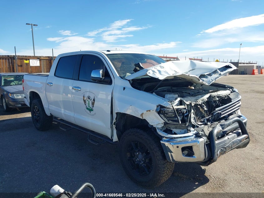 2019 Toyota Tundra VIN 5TFHY5F17KX866880 IAAI salvage auction — FRONT END, Salvage Title, sold $9,200 on 2026-07-21 (photo 1)