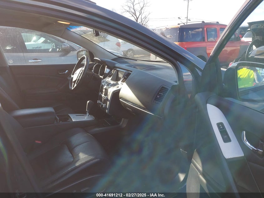 2012 Nissan Murano VIN JN8AZ1MU9CW107213 IAAI salvage auction — LEFT REAR, Clear (Tennessee), sold $500 on 2026-07-30 (photo 5)