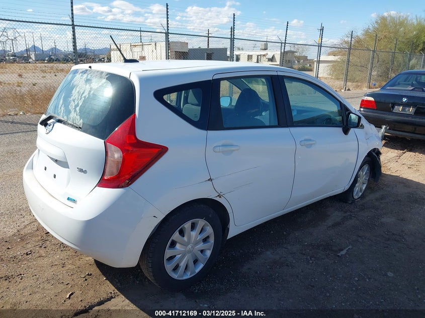 2016 Nissan Versa VIN 3N1CE2CP9GL358247 IAAI salvage auction — RIGHT FRONT, Salvage (Idaho), sold $425 on 2026-07-02 (photo 4)