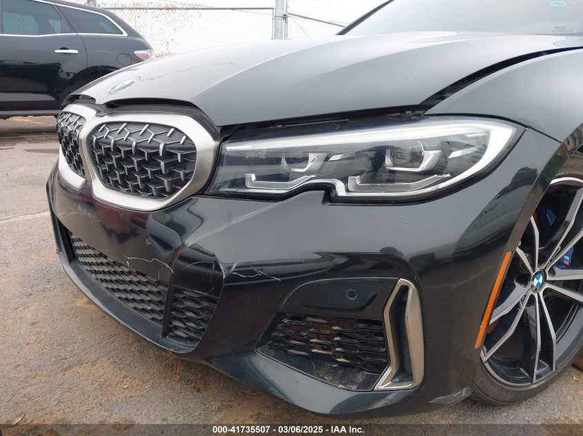 2020 BMW 3 series VIN WBA5U7C0XLAF54160 IAAI salvage auction — THEFT, Clear - Dealer Only (California), sold $21,675 on 2026-08-19 (photo 6)