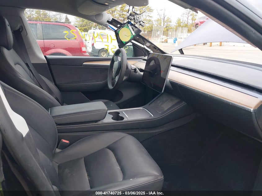 2023 Tesla Model y VIN 7SAYGDEE2PA187134 IAAI salvage auction — FRONT END, Salvage (New Jersey), sold $9,600 on 2026-07-30 (photo 5)