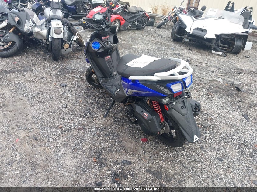 2024 Scooter fengyuan Bws VIN H0DTADFR1RX086686 IAAI salvage auction — ALL OVER, Salvage Title, sold $25 on 2026-07-08 (photo 3)