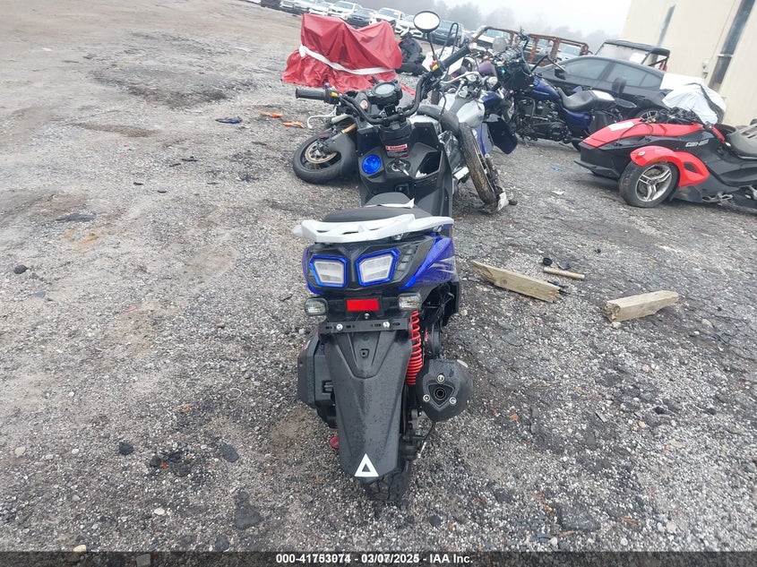 2024 Scooter fengyuan Bws VIN H0DTADFR1RX086686 IAAI salvage auction — ALL OVER, Salvage Title, sold $25 on 2026-07-08 (photo 6)