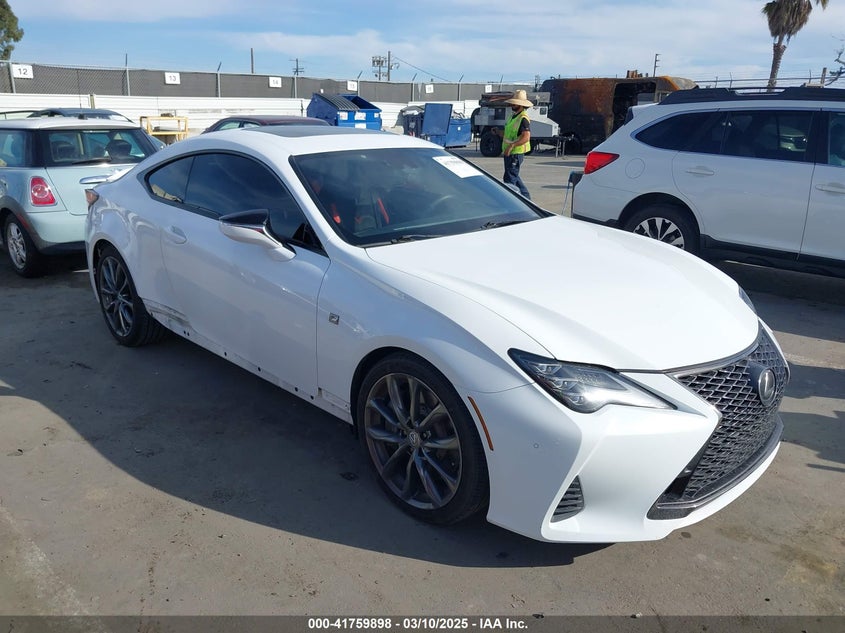 2020 LEXUS RC 350 VIN JTHGZ5BC3L5022315 — COPART salvage auction photo
