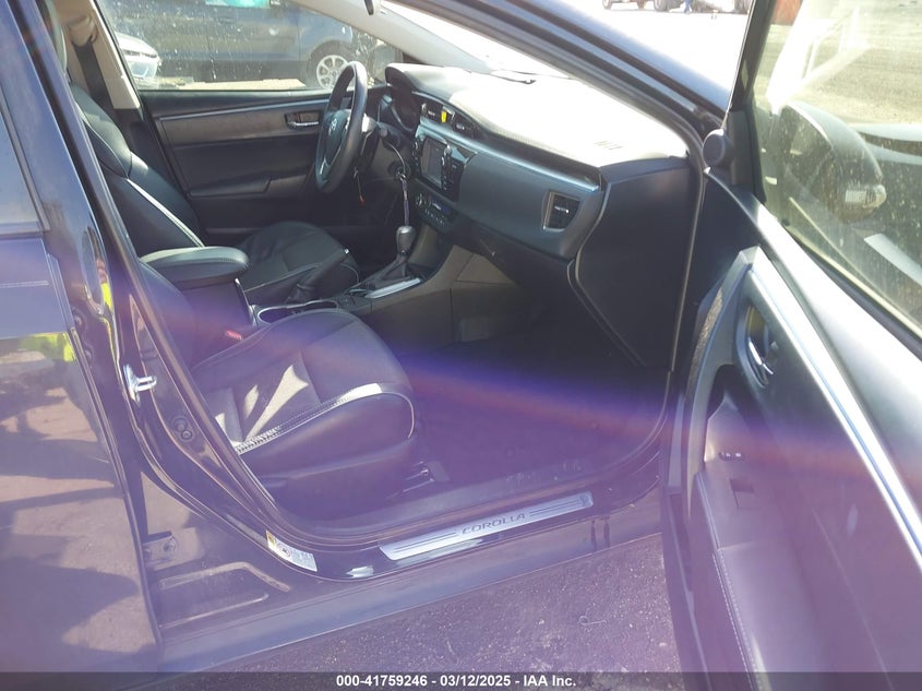 2015 TOYOTA COROLLA VIN 5YFBURHE3FP278407 COPART salvage auction — Front End, Clear (Texas), sold $4,400 on 2025-04-22 (photo 5)