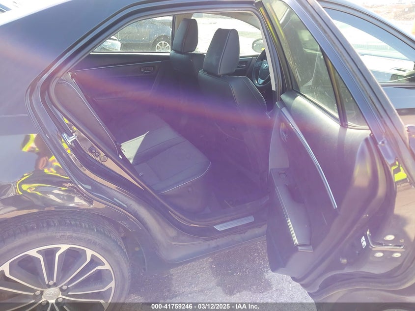 2015 TOYOTA COROLLA VIN 5YFBURHE3FP278407 COPART salvage auction — Front End, Clear (Texas), sold $4,400 on 2025-04-22 (photo 8)