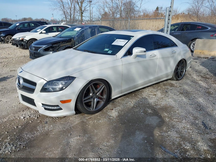 2014 Mercedes-benz Cls-klasse VIN WDDLJ9BB4EA101031 COPART salvage auction — Normal Wear & Tear, Clear (Illinois), sold $4,925 on 2025-03-18 (photo 2)