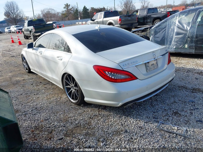 2014 Mercedes-benz Cls-klasse VIN WDDLJ9BB4EA101031 COPART salvage auction — Normal Wear & Tear, Clear (Illinois), sold $4,925 on 2025-03-18 (photo 3)