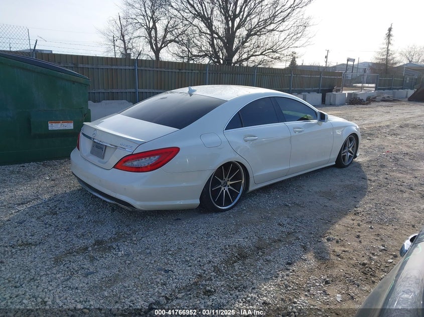 2014 Mercedes-benz Cls-klasse VIN WDDLJ9BB4EA101031 COPART salvage auction — Normal Wear & Tear, Clear (Illinois), sold $4,925 on 2025-03-18 (photo 4)