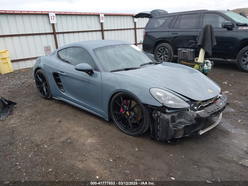 2018 PORSCHE 718 CAYMAN VIN WP0AA2A88JK260248 — COPART salvage auction photo