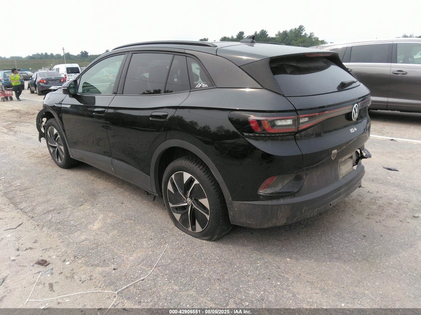 2022 Volkswagen Id.4 VIN WVGGNPE2XNP071865 IAAI salvage auction — REAR END, Salvage (Vermont), sold $9,100 on 2026-07-08 (photo 3)