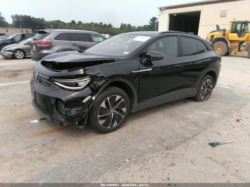 2022 Volkswagen Id.4 VIN WVGGNPE2XNP071865 IAAI salvage auction — REAR END, Salvage (Vermont), sold $9,100 on 2026-07-08 (photo 2)