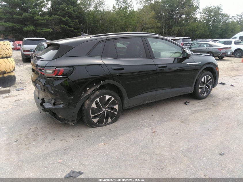 2022 Volkswagen Id.4 VIN WVGGNPE2XNP071865 IAAI salvage auction — REAR END, Salvage (Vermont), sold $9,100 on 2026-07-08 (photo 4)