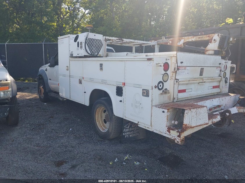 2007 Ford F550 VIN 1FDAF57P17EA59649 IAAI salvage auction — MECHANICAL, Clear (Virginia), sold $225 on 2026-07-08 (photo 3)