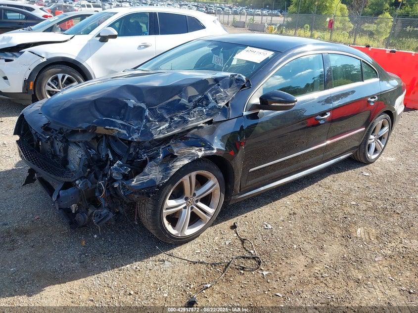 2015 Volkswagen Cc VIN WVWBP7AN8FE801391 IAAI salvage auction — FRONT END, Salvage (Illinois), sold $425 on 2026-07-15 (photo 2)