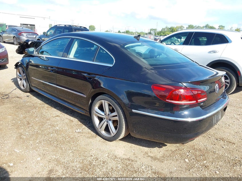 2015 Volkswagen Cc VIN WVWBP7AN8FE801391 IAAI salvage auction — FRONT END, Salvage (Illinois), sold $425 on 2026-07-15 (photo 3)