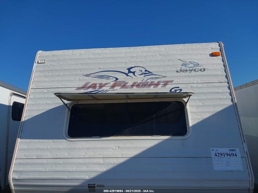 2008 Jayco Jay flight VIN 1UJBJ02R881EA0264 IAAI salvage auction — HAIL, Non-Repairable (Kansas), sold $2,250 on 2026-09-18 (photo 6)