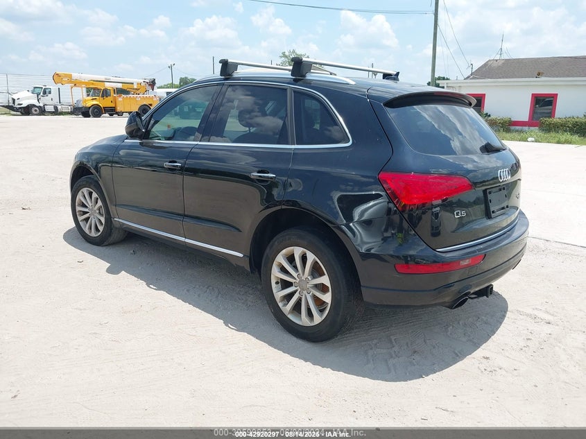2015 Audi Q5 VIN WA1LFAFP5FA049004 IAAI salvage auction — RIGHT FRONT, Rebuildable (Florida), sold $2,625 on 2026-07-15 (photo 3)