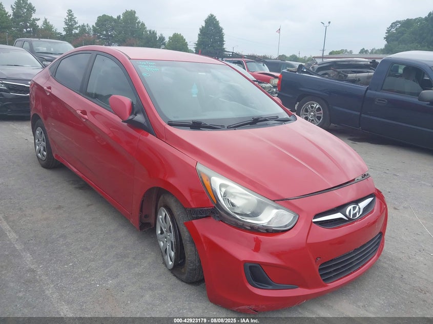 2013 Hyundai Accent VIN KMHCT4AE1DU511121 IAAI salvage auction — FRONT END, Salvage Title, sold $525 on 2026-07-20 (photo 1)