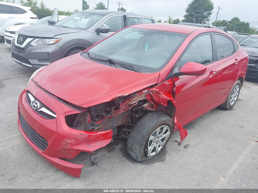 2013 Hyundai Accent VIN KMHCT4AE1DU511121 IAAI salvage auction — FRONT END, Salvage Title, sold $525 on 2026-07-20 (photo 2)