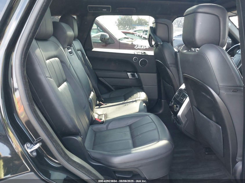 2019 Land rover Range rover sport VIN SALWR2RE8KA828197 IAAI salvage auction — FRONT END, Salvage (California), sold $17,100 on 2026-07-15 (photo 8)