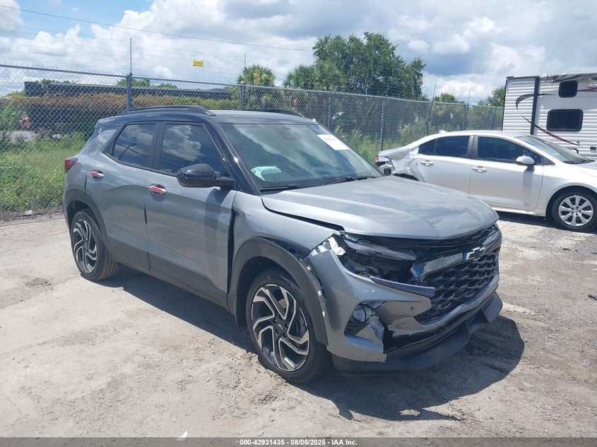 2025 Chevrolet Trailblazer VIN KL79MTSL7SB085721 IAAI salvage auction — FRONT END, Salvage Title, sold $5,400 on 2026-07-08 (photo 1)